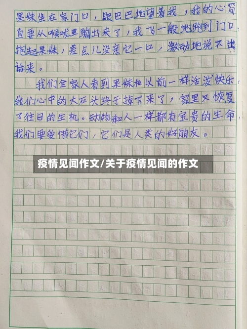 疫情见闻作文/关于疫情见闻的作文-第1张图片