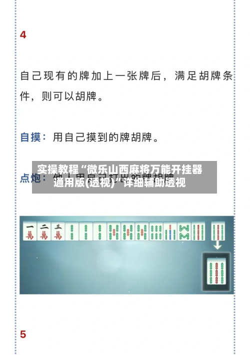 实操教程“微乐山西麻将万能开挂器通用版(透视)”详细辅助透视-第3张图片
