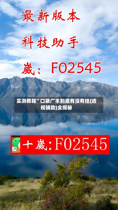 实测教程”口袋广丰到底有没有挂{透视辅助}全揭秘