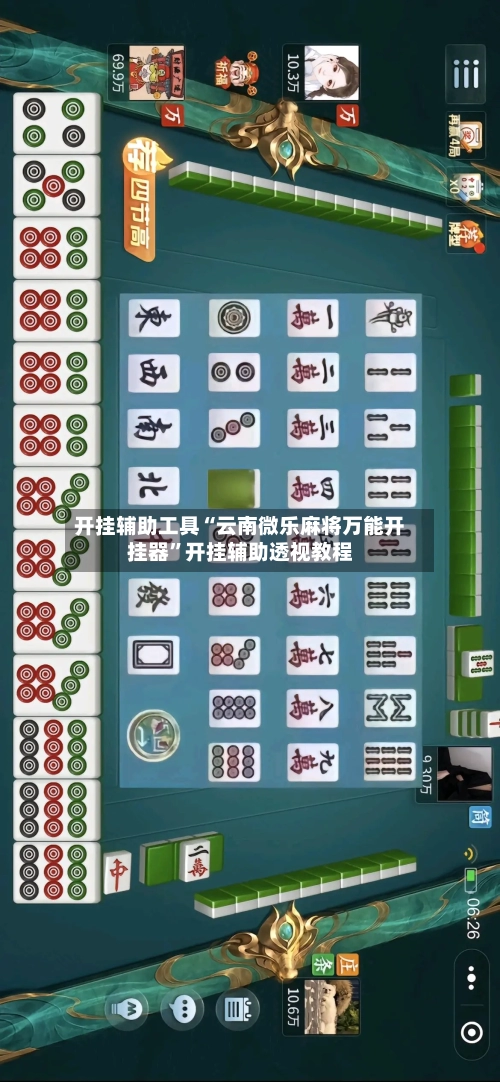 开挂辅助工具“云南微乐麻将万能开挂器	”开挂辅助透视教程-第1张图片