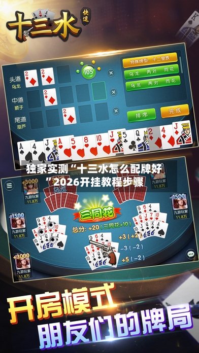 独家实测“十三水怎么配牌好”2026开挂教程步骤