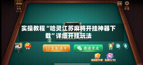 实操教程“哈灵江苏麻将开挂神器下载	”详细开挂玩法-第2张图片