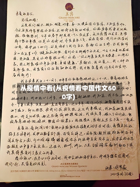 从疫情中看(从疫情看中国作文600字)-第1张图片