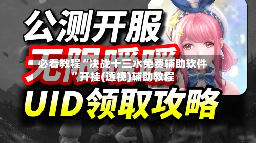 必看教程“决战十三水免费辅助软件”开挂(透视)辅助教程