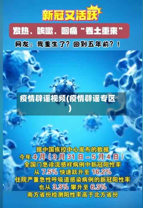 疫情辟谣视频(疫情辟谣专区)