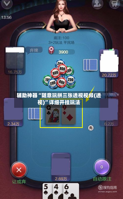 辅助神器“随意玩拼三张透视视频(透视)”详细开挂玩法-第1张图片