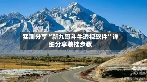 实测分享“新九哥斗牛透视软件”详细分享装挂步骤-第2张图片