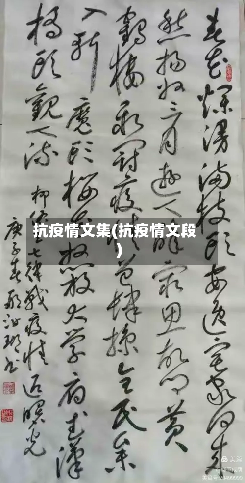 抗疫情文集(抗疫情文段)