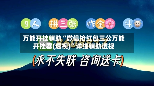 万能开挂辅助“微信抢红包三公万能开挂器(透视)	”详细辅助透视-第2张图片