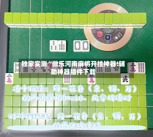 独家实测“微乐河南麻将开挂神器!辅助神器插件下载