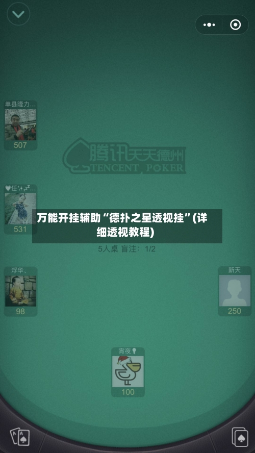 万能开挂辅助“德扑之星透视挂”(详细透视教程)-第2张图片