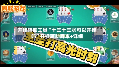 开挂辅助工具“十三十三水可以开挂吗”开挂辅助脚本+详细