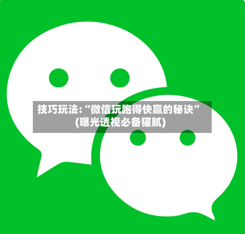 技巧玩法:“微信玩跑得快赢的秘诀	”(曝光透视必备猫腻)-第2张图片