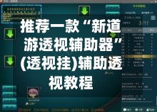 推荐一款“新道游透视辅助器”(透视挂)辅助透视教程-第2张图片