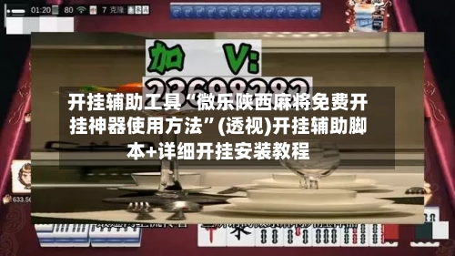 开挂辅助工具“微乐陕西麻将免费开挂神器使用方法	”(透视)开挂辅助脚本+详细开挂安装教程-第2张图片
