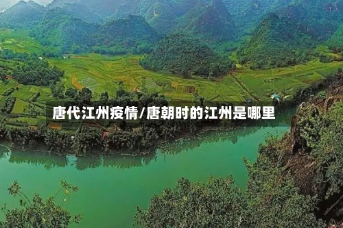 唐代江州疫情/唐朝时的江州是哪里-第2张图片