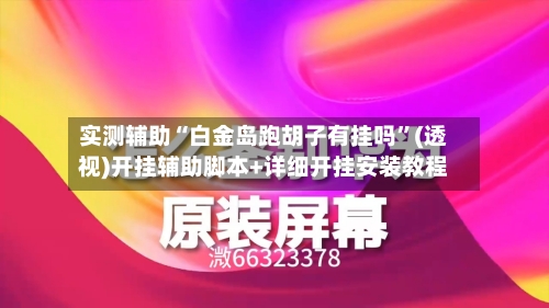 实测辅助“白金岛跑胡子有挂吗”(透视)开挂辅助脚本+详细开挂安装教程-第1张图片