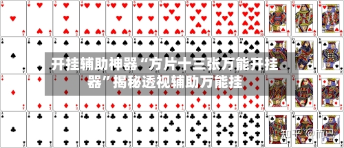 开挂辅助神器“方片十三张万能开挂器”揭秘透视辅助万能挂-第1张图片