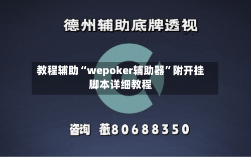 教程辅助“wepoker辅助器	”附开挂脚本详细教程-第1张图片
