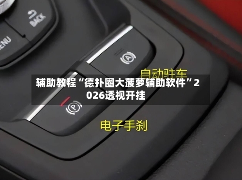 辅助教程“德扑圈大菠萝辅助软件”2026透视开挂