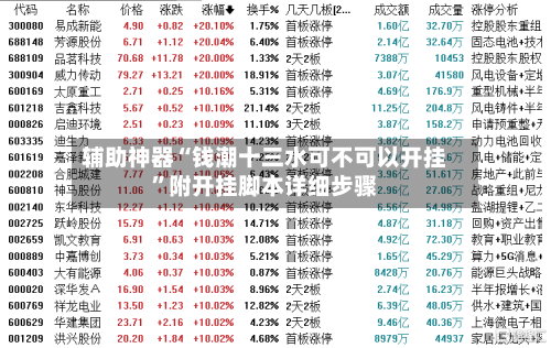 辅助神器“钱潮十三水可不可以开挂”附开挂脚本详细步骤-第1张图片