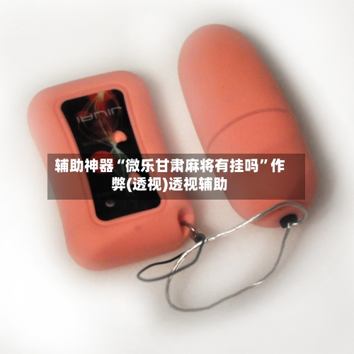 辅助神器“微乐甘肃麻将有挂吗”作弊(透视)透视辅助-第1张图片