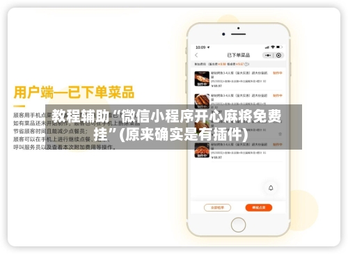 教程辅助“微信小程序开心麻将免费挂”(原来确实是有插件)-第1张图片