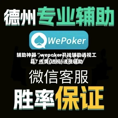 辅助神器“wepoker开挂辅助透视工具”作弊(透视)透视辅助