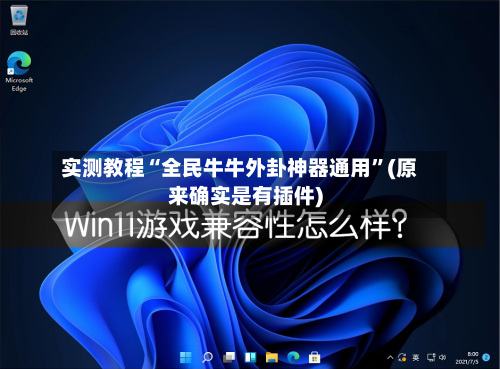 实测教程“全民牛牛外卦神器通用”(原来确实是有插件)