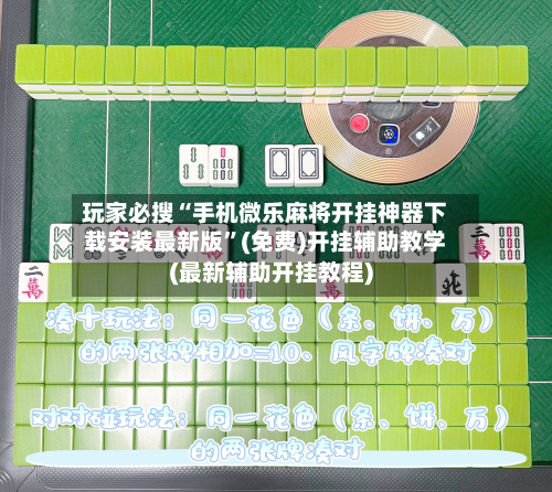 玩家必搜“手机微乐麻将开挂神器下载安装最新版	”(免费)开挂辅助教学(最新辅助开挂教程)-第2张图片