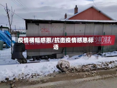 疫情横幅感恩/抗击疫情感恩标语