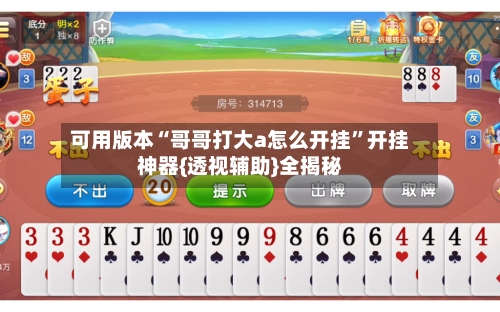 可用版本“哥哥打大a怎么开挂”开挂神器{透视辅助}全揭秘-第1张图片