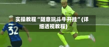 实操教程“随意玩斗牛开挂”(详细透视教程)