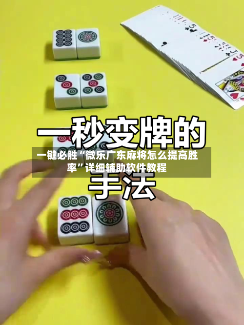 一键必胜“微乐广东麻将怎么提高胜率	”详细辅助软件教程-第3张图片