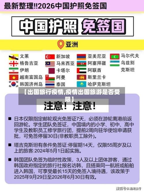【出国旅行疫情,疫情出国旅游是否受限】