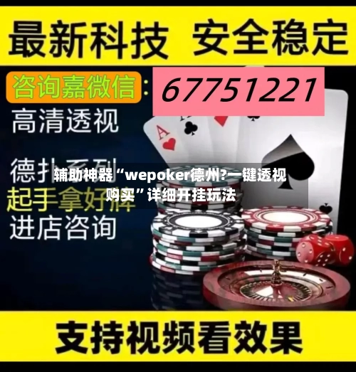 辅助神器“wepoker德州?一键透视购买”详细开挂玩法
