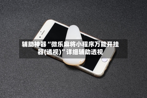 辅助神器“微乐麻将小程序万能开挂器(透视)”详细辅助透视-第3张图片