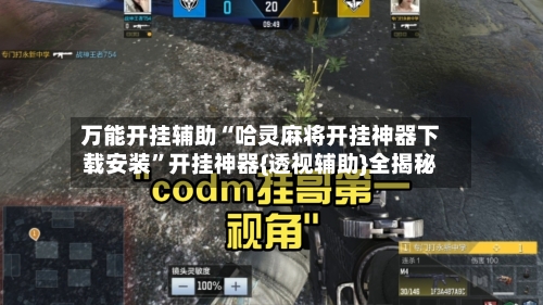 万能开挂辅助“哈灵麻将开挂神器下载安装”开挂神器{透视辅助}全揭秘-第2张图片