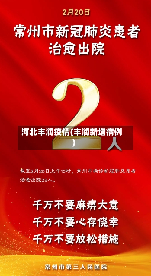 河北丰润疫情(丰润新增病例)-第1张图片