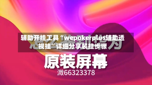 辅助开挂工具“wepokerplus辅助透视挂”详细分享装挂步骤