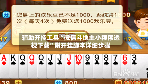 辅助开挂工具“微信斗地主小程序透视下载”附开挂脚本详细步骤-第1张图片