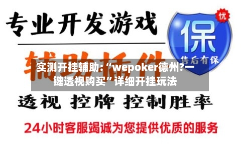 实测开挂辅助:“wepoker德州?一键透视购买”详细开挂玩法-第1张图片