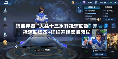 辅助神器“大头十三水开挂辅助器”开挂辅助脚本+详细开挂安装教程-第2张图片