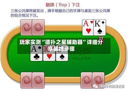 玩家实测“德扑之星辅助器”详细分享装挂步骤-第2张图片