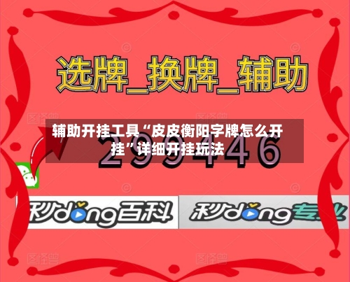 辅助开挂工具“皮皮衡阳字牌怎么开挂”详细开挂玩法