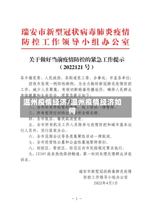 温州疫情经济/温州疫情经济如何-第1张图片