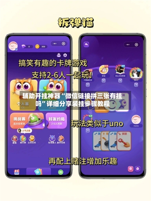 辅助开挂神器“微信链接拼三张有挂吗”详细分享装挂步骤教程-第3张图片