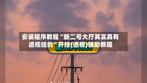 安装程序教程“新二号大厅其实真有透视挂的	”开挂(透视)辅助教程-第2张图片