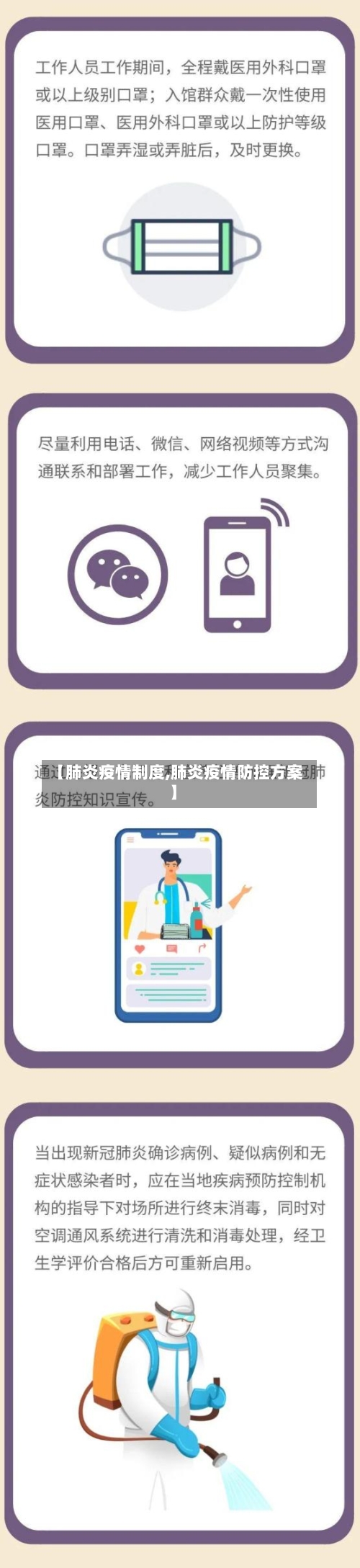【肺炎疫情制度,肺炎疫情防控方案】-第2张图片