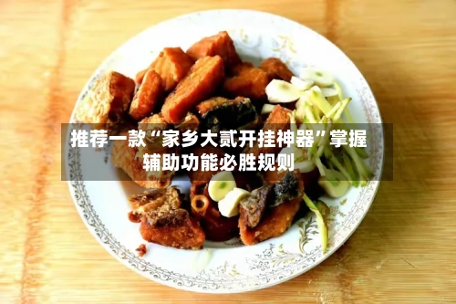 推荐一款“家乡大贰开挂神器”掌握辅助功能必胜规则-第2张图片